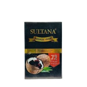 Sultana -Premium Charcoal, 72 pieces